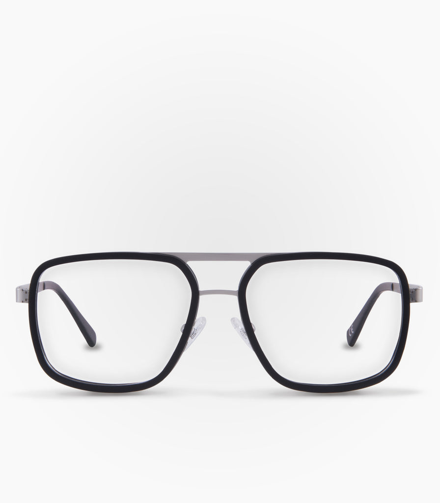 Eyeglasses Coipo Black Silvermetal - Karün Europe - Eyeglasses